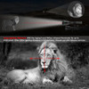 UniqueFire 1508 T38 T50 T67 T75 IR 940nm Hunting LED Flashlight Night Vision Light Invisible Infrared illuminator Lamp Torch