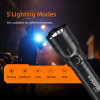 SUPERFIRE GTS6 Mini High Power EDC LED Flashlight USB-C Rechargeable Built in 18650 Battery Ultra Bright Torch Camping Lantern