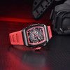 PAGANI DESIGN 2023 New 40MM Barrel Hollow Fashion Casual Men's Quartz Watches Sapphire Glass Quartz Watches Chronograph Clock