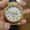 Men's Top Luxury Brand AAA Grandmaster Chime Double Face Wrist Watch Belt Quartz Movement Men's Retro Casual Watch With Gift Box
