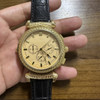 Men's Top Luxury Brand AAA Grandmaster Chime Double Face Wrist Watch Belt Quartz Movement Men's Retro Casual Watch With Gift Box