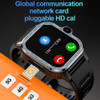 Rainbuvvy PGD Rugged 4G Smart Watch 2.03" HD Screen 2GB RAM 16G/64G ROM Supports SIM Wifi Dual Camera Android Smartwatch
