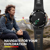 Original Amazfit T-Rex 2 Rugged Outdoor GPS Smartwatch 150+Built-in Sports Modes 24-day Battery Life Smart Watch For Android iOS