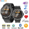 2023 Men 4GB RAM 64GB ROM SIM Card 4G Video Call Smart Watch 120° Rotary Camera Heart Rate Bracelet Sports GPS WIFI Smartwatch