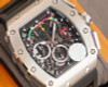 Men's sapphire AAA imported multi-functional quartz movement top rubber strap Richard top luxury brand high-end watches