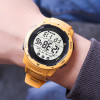 Reloj Hombre Outdoor Digital Watches Sport LED Men Big Dial Round Watch Luminous Casual Clock Multifunction Wrist Stopwatch 2022