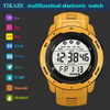 Reloj Hombre Outdoor Digital Watches Sport LED Men Big Dial Round Watch Luminous Casual Clock Multifunction Wrist Stopwatch 2022