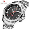 Men’s Watches Top Luxury Brand NAVIFORCE Analog Watch Men Stainless Steel Waterproof Quartz Wristwatch Date Relogio Masculino