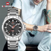 Men’s Watches Top Luxury Brand NAVIFORCE Analog Watch Men Stainless Steel Waterproof Quartz Wristwatch Date Relogio Masculino