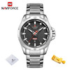 Men’s Watches Top Luxury Brand NAVIFORCE Analog Watch Men Stainless Steel Waterproof Quartz Wristwatch Date Relogio Masculino