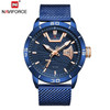 Watches Men’s Brand Top Luxury NAVIFORCE Men Watch Stainless Steel Waterproof Quartz Date Display Wrist Watch Relogio Masculino