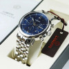 LOBINNI Men’s Watch Business 50 M Waterproof Steel Strap Multi-function Chronograph Dial Quartz Wrist Watch Men Sapphire L3605