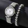 Top Brand Women Watch Ladies Stainless Steel Thin Dress Watches Star Diamond Wristwatch Clock Gift Watch For Women Montre Femme