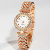 Top Brand Women Watch Ladies Stainless Steel Thin Dress Watches Star Diamond Wristwatch Clock Gift Watch For Women Montre Femme