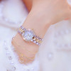 Sdotter Women Luxury Brand Watch 2022 Dress Silver Gold Women Wrist Watch Quartz Diamond Ladies Watches Female Clock Bayan Kol S