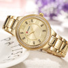 Curren Women Watch Quartz Watch for Female Fashion Ladies Wristwatches Iced Out Dimaond Reloj Mujer Silver Stainless Steel Clock