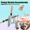 NEW Manual Fixed Angle Knife Sharpener System Machine Pro Full Set Diamond Whetstone Sharpening Tool Adjustable Kitchen Honing