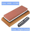 400 1000 3000 Grit Double-sided Sharpening Stone Base Angle Guide Set Kitchen Knife Sharpener Grinding Whetstone Apex Egde Blade