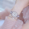 Elegant Woman Watch Gold Full Rhinestone Watches Women Luxury Famous Brand Crystal Diamond Wristwatches Women Montre Femme 2021