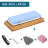 Knife Sharpener Whetstone Dual Side Kitchen Sharpening Stone Grindstone Oilstone 240 400 600 800 1000 6000 Grit Honing Set