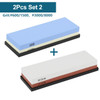 Knife Sharpener Whetstone Dual Side Kitchen Sharpening Stone Grindstone Oilstone 240 400 600 800 1000 6000 Grit Honing Set