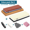 Knife Sharpener Whetstone Dual Side Kitchen Sharpening Stone Grindstone Oilstone 240 400 600 800 1000 6000 Grit Honing Set