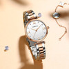 CRRJU Women Watches Famous Luxury Brand Stainless Steel Elegant Women Quartz Watches Fashion Reloj Mujer Ladies Dress Watch