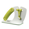RISAMSHA Kitchen Knife Sharpener Professional Knives Sharpener Edge Auto-adjust Blade Easy To Use Quick Sharpening Tool Spyderco