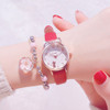 New Girl Quartz Watch Student Children Wristwatch Cat Ears Face Gifts for Kids Girl ulzzang Style With Box Clock Beaded bracelet