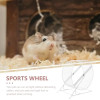 Toy Home Iron Gift 15 Wheel for Chinchilla Accessories Treadmill Hamster Exercise Plaything Shop Pet Running