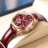 Swiss Brand POEDAGAR 2022 Fashion Women Watch Stainless Steel Mesh Rose Gold Luxury Waterproof Luminous Ladies Quartz Watches