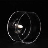 Hamster Silent Running Wheel Acrylic Transparent Hamster Wheel 13CM Small Pet Running Wheel Pet Exercise Toy Cage Accessories