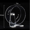 Hamster Silent Running Wheel Acrylic Transparent Hamster Wheel 13CM Small Pet Running Wheel Pet Exercise Toy Cage Accessories