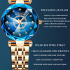2023 Fashion Watches For Women Luxury Brand Quartz Stainless Steel Blue Elegent Small Dial Ladies Wrist Watches Reloj Mujer