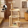 Toy Tower Scratchers Tree Bed Habitats Stuff Scratchers Interactive Climbing Sofa Villa Accessoires Chat Pet Products RR50FS