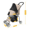 Fast Delivery Dog Cat Strollers Carriers Lightweight Travel Stroller 360 Rotation Wheel Collapsible Pet Strollers for Dogs Buggy