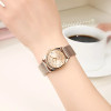 2022 WWOOR Fashion Brand Ladies Watches Luxury Diamond Rose Gold Women Bracelet Watch Elegant Dress Watch For Girls montre femme