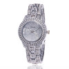 2PCS Women Watch Luxury Fashion Elegant Alloy Crystal Bracelet Wristwatch For Ladies Quartz Watch Relogio NO BOX