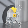 Pet Trolley Lightweight Foldable and Separated Small Dog Stroller Dogs Carriers Puppy Outing Supplies Cat Stroller Cats Supplies