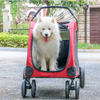 Pet Strollers For Dog Cat Puppy Outdoor Carrying For Disabled Dogs Lifting Collapsible Trolley Carrier Case With 6 Rolling Wheel Pet Strollers For Dog Cat Puppy Outdoor Carrying For Disabled Dogs Lifting Collapsible Trolley Carrier Case With 6 Rolling Wheel