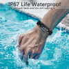 Smart Bracelet C60 1.1 Inch HD Color Screen Sport Bracelet Pedometer Blood Oxygen Waterproof Fitness Bluetooth Smart Band