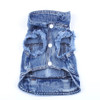 Dog Cat Jeans Jacket Blue Denim Coat Vest Pet Puppy Spring/Autumn Clothes Apparel 6 sizes