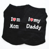 Cute Printed Summer Pets tshirt Puppy Dog Clothes Pet Cat Vest Cotton T Shirt Pug Apparel Costumes Dog Clothes for Small Dogs