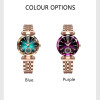 POEDAGAR Watch for Women Luxury Jewelry Design Rose Gold Steel Quartz Wristwatches Waterproof Fashion Swiss Brand Ladies Watches