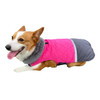 Reversible Dog Coat Waterproof Pet Jacket Reflective Doggie Parkas Warm Fur Collar Puppy Clothes Thicken Apparel For Big Dog