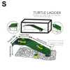 Small Pets Turtle Resting Basking Drying Platform Reptile Tortoise Climbing Ladder Simulated Lawn Tank Decoration Habitat Decor