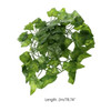 Artificial Vine Lizard Rattan Reptile Box Case Habitat Decor Bend Plant Leaves Ornament for Climbing Chameleon Lizards Gecko Artificial Vine Lizard Rattan Reptile Box Case Habitat Decor Bend Plant Leaves Ornament for Climbing Chameleon Lizards Gecko