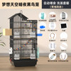 Animal Birds Cages Small Animal Feeder Stand Hamster Bird House Bath Stand Feeder Acessorios Para Passaros Habitat Decors