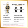 New  Watch For Women Fashion Waterproofing quartz time and date Wrist watch Ladies Stainless steel clock Relógio Feminino L1038