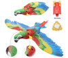 Simulation Bird Interactive Cat Toys Electric Hanging Eagle Flying Bird Cat Teasering Play Cat Stick Scratch Rope Pet Toys